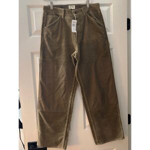 Todd Snyder Camel Pants 30 x 30 Relaxed Fit Cord Patched Welder 100% Cotton NWT